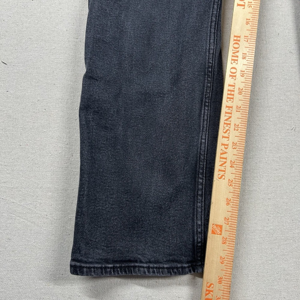 Hollister Jeans Womens 6 Ultra High-Rise Dad 27x30 Skater Grunge Black - Picture 10 of 12